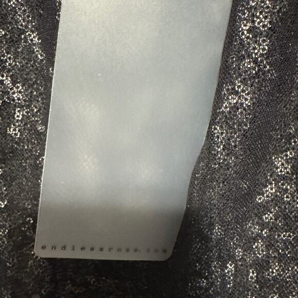 NWT Endless Rose Sequin Sheer Overlay Mini Skirt S/M Holiday Chic - Picture 5 of 5